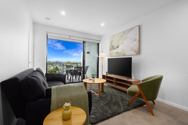 Spacious Panoramic 2BR Apartment, Parking and Views - Ferienwohnung Brisbane