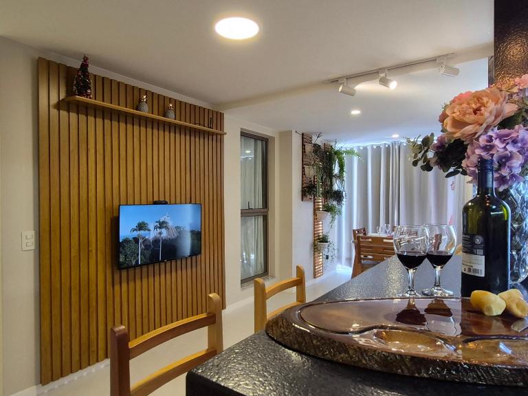 Apartamento Vista para o Mar de Itaparica - Ferienwohnung Vila Velha
