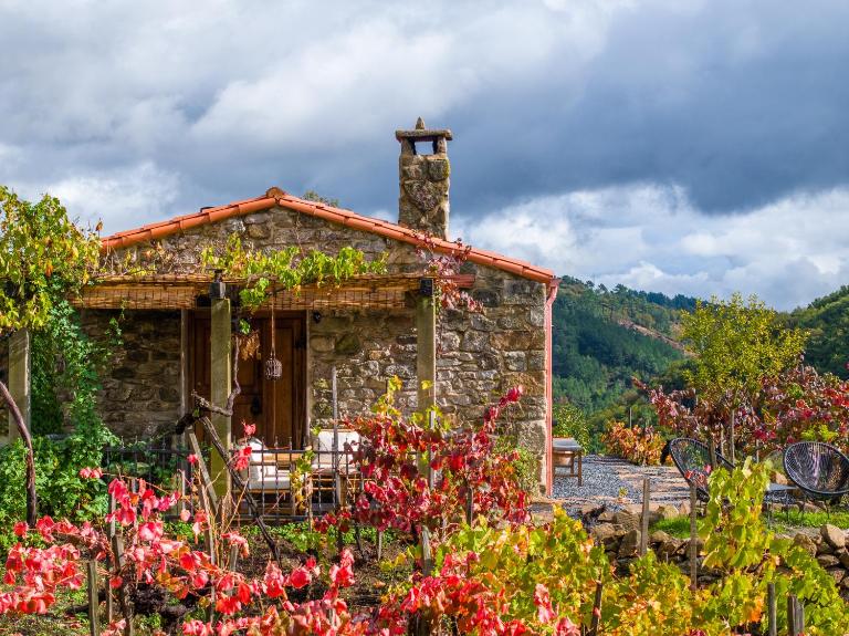 Casiña Raíz Entre viñas y cielo Ribeira Sacra - B&B Chantada