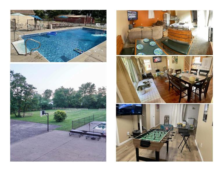 4BR, 4Ba Home with Game Room, Lounge Areas, Pool, Outdoor Space, Office & Exercise Room - Pet-Friendly - Ferienwohnung Indianapolis