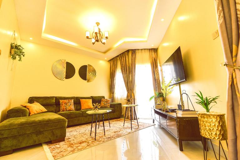 Cozy modern apartment with stunning view in Kampala - Chambres d'hôtes Kampala