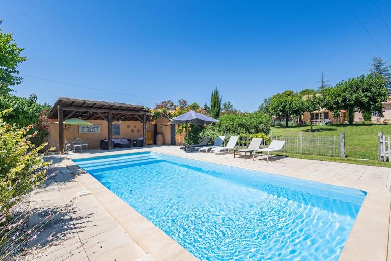 Villa A l'ombre du Géant climatisée piscine pour 8 personnes - B&B Saint-Pierre-de-Vassols