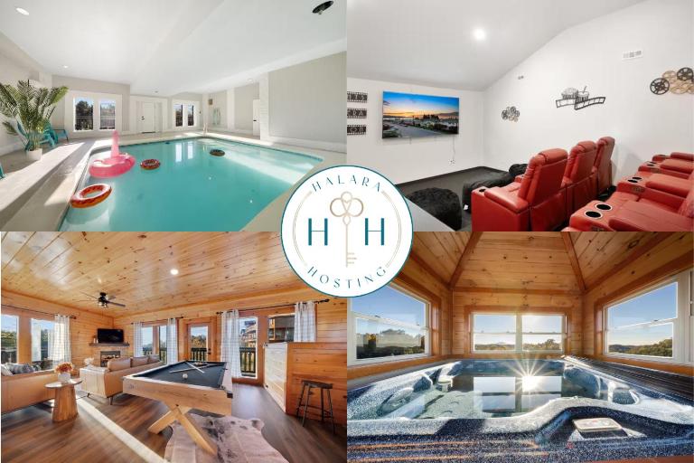 Indoor Pool Cabin, Theater, Near Douglas Lake - B&B Sevierville