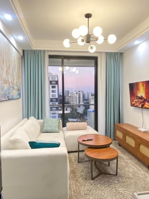 Flat in Nairobi at the 14th floor with city views - B&B Nairobi