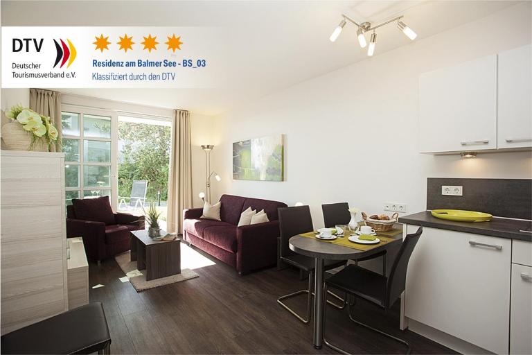 Residenz am Balmer See - BS 03 mit Wellnessbereich - Ferienwohnung Balm