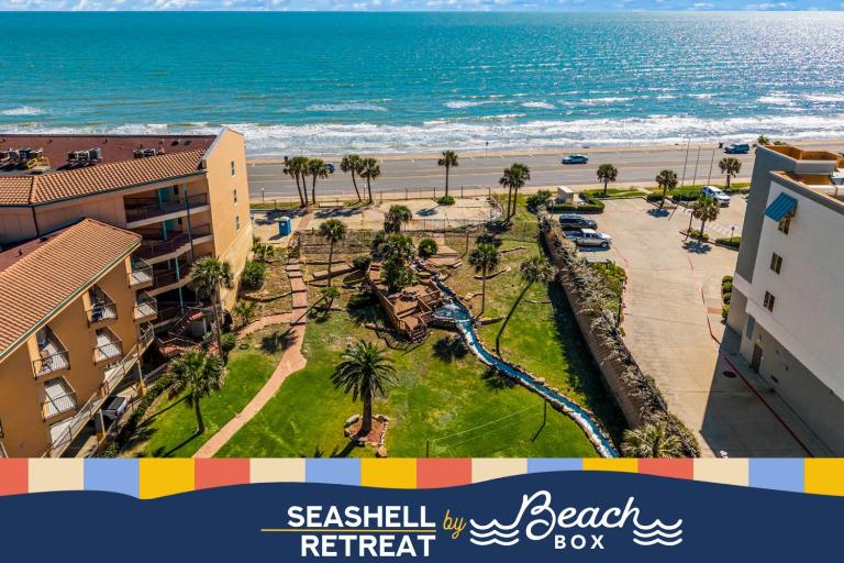Seashell Retreat - Beachfront Condo with Pools and Cabanas - Ferienwohnung Galveston
