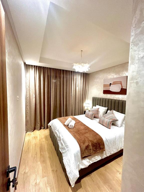Charming Studio in Zenata Eco-city, Pool and Sea View - Chambres d'hôtes Aïn Harrouda