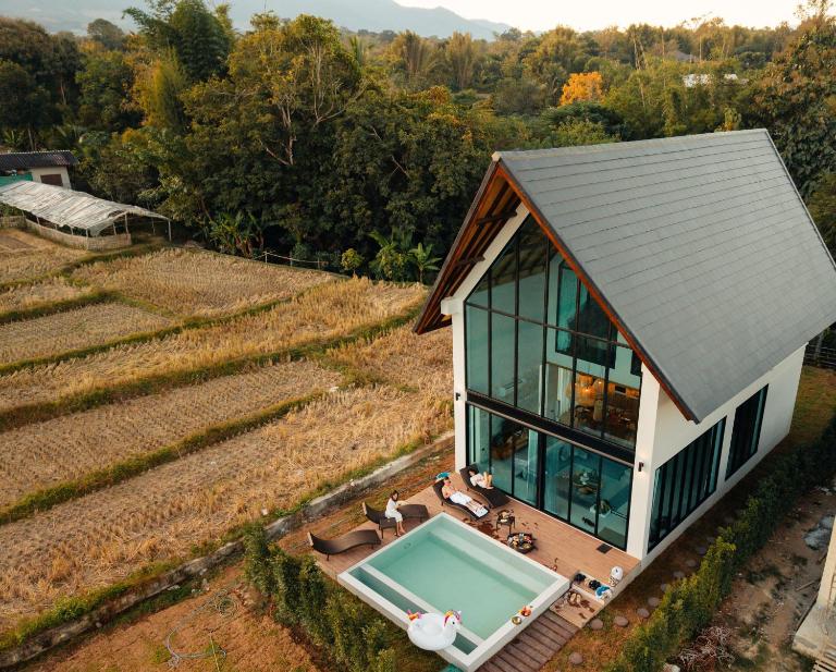 Pai Prestige - Luxury Pool Villas in the centre of Pai - B&B Pai
