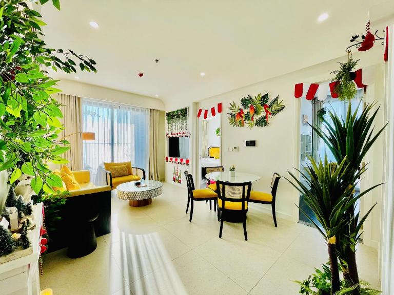 Seaview and Firework 2 Bedrooms Apartment, CK Home PhuQuoc - B&B Koh Trol