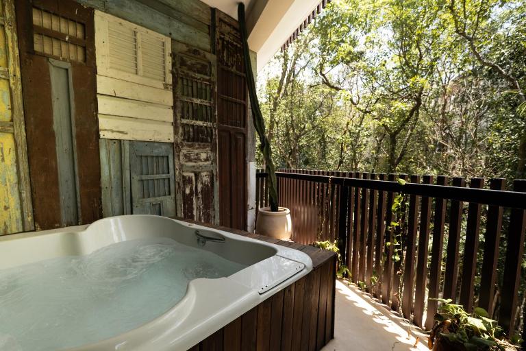Magical Jacuzzi Apartment at Tulum Jungle "Luum Zama" - B&B Tulum