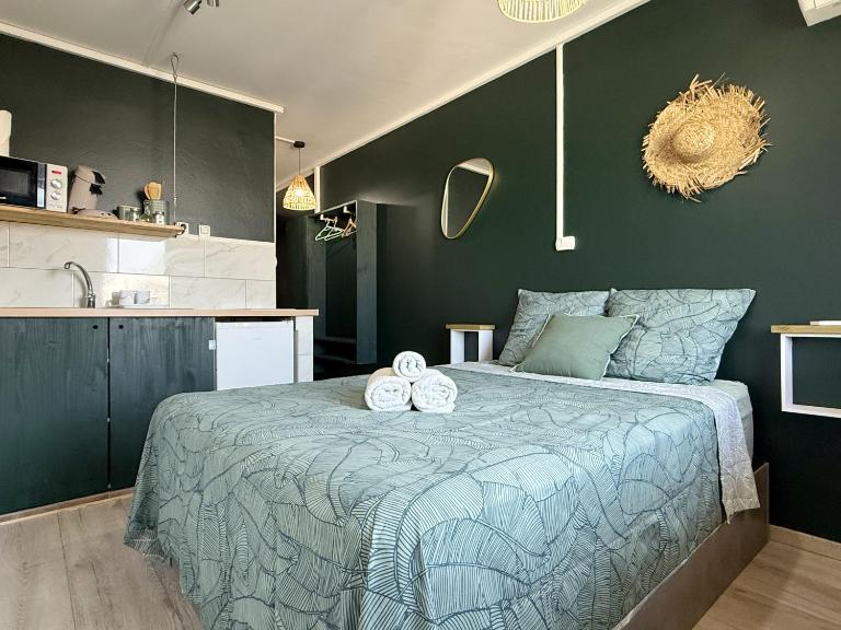 Le Vert Sauvage - Plage et Ville - Clim - Ferienwohnung Saint-Pierre