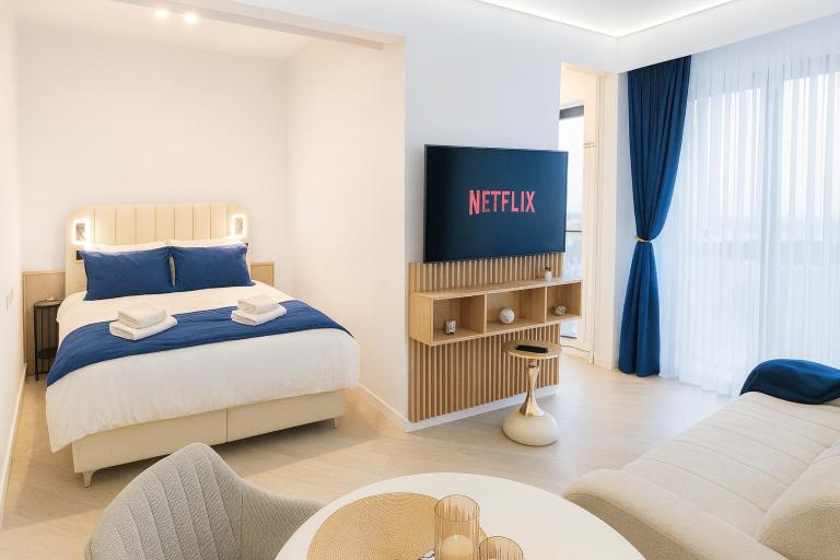 Royal Blue Studio Cortina North Luxury&Comfort - B&B Voluntari