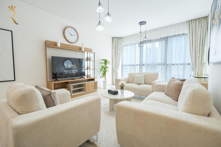 Stylish 1BR Haven - Al Reem Chic Luxe Escape - Bed and Breakfast Abu Dhabi