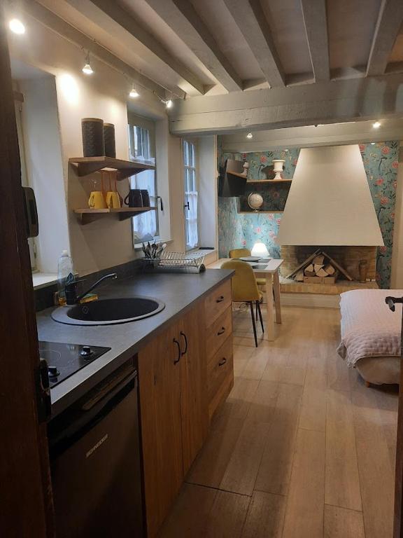 Suite Saint Jean Studio centre Honfleur - Bed and Breakfast Honfleur
