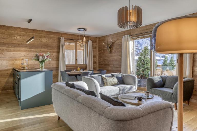L'Alezan I Appartement proche du centre de Megève - Bed and Breakfast Megève