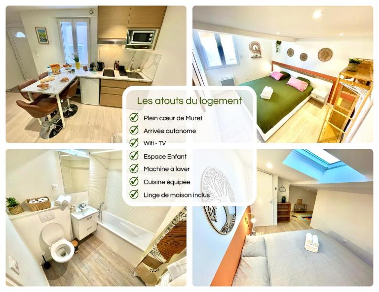 " Petit Nid Muretain " Arrivée autonome - Wifi - B&B Muret