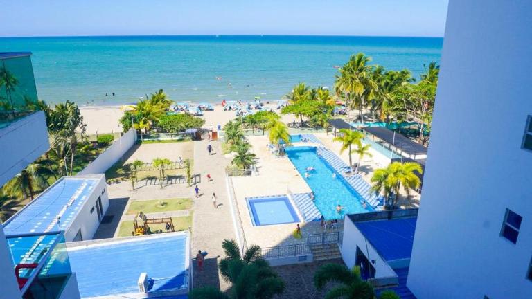 Hermoso Apartamento Frente al Mar 3 Habitaciones AR54 - Ferienwohnung Coveñas