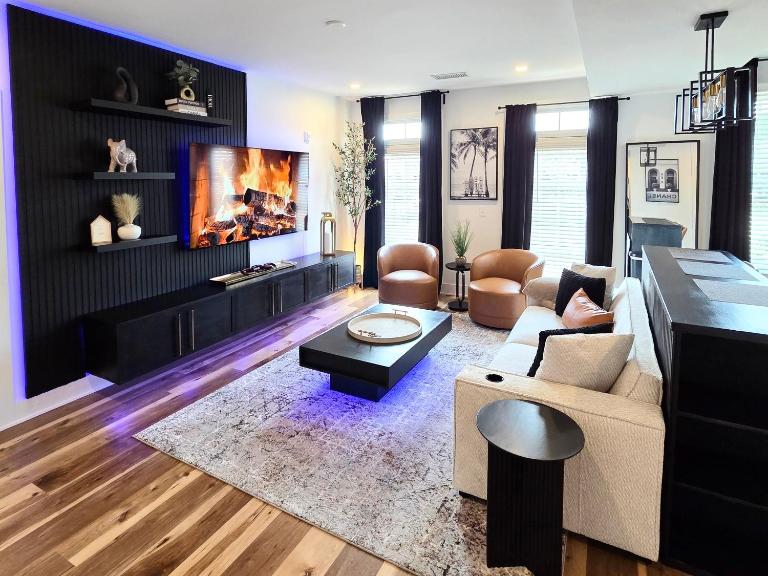 Midnight Luxe Suite with Walkable Area and Free Parking - Ferienwohnung Atlanta