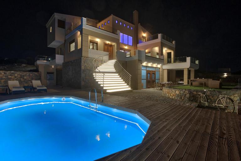 Villa Haria - Lux Villa with Private Pool in Crete - B&B Káto Vátheia