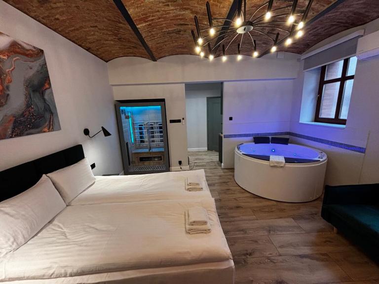 Rybaki Sauna & Jacuzzi Apartment - Chambres d'hôtes Poznan