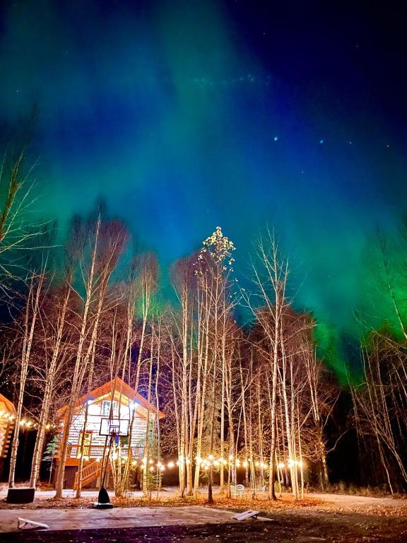 Riverfront, Authentic, Luxury Log Cabin-Bull Moose - Ferienwohnung Wasilla