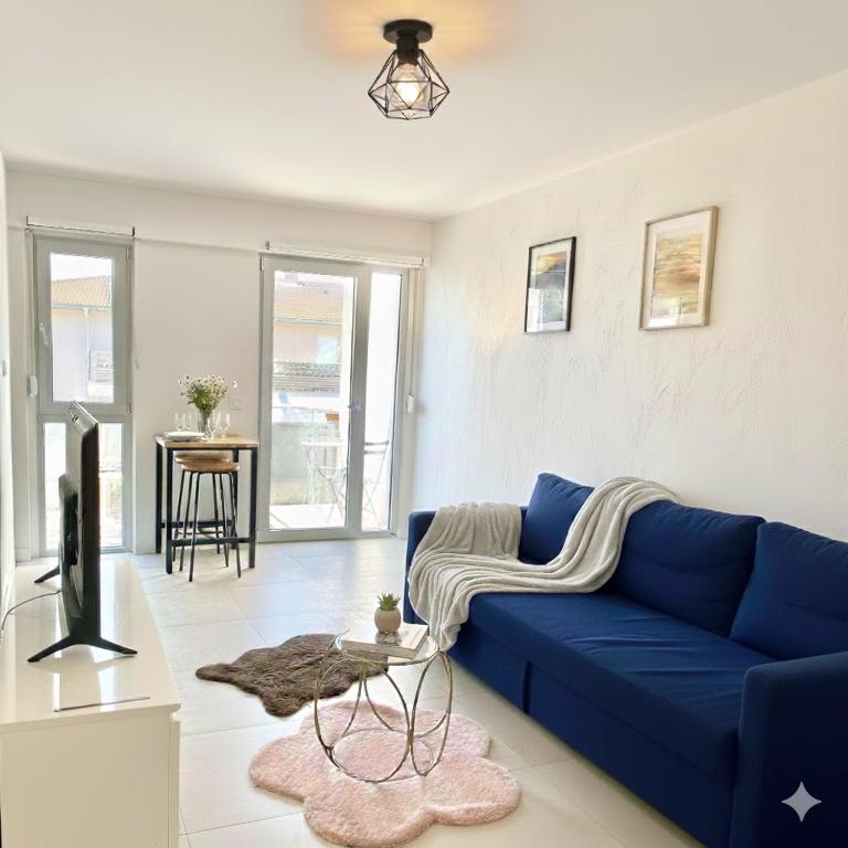 Cozy studio avec balcon aux portes de Genève - Bed and Breakfast Ambilly