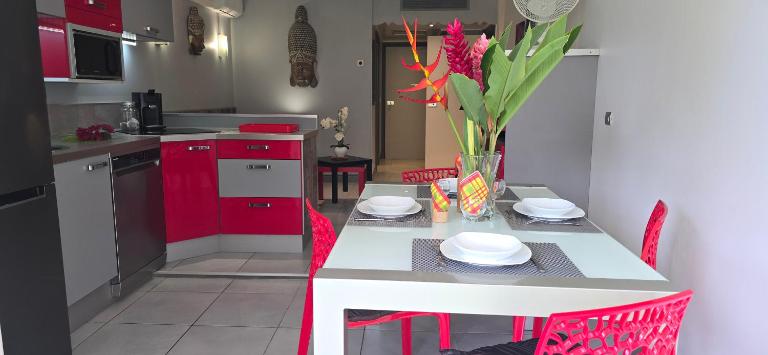 APT LES OISEAUX DU PARADIS 30m DE LA PLAGE VUE MER - Ferienwohnung Saint-François