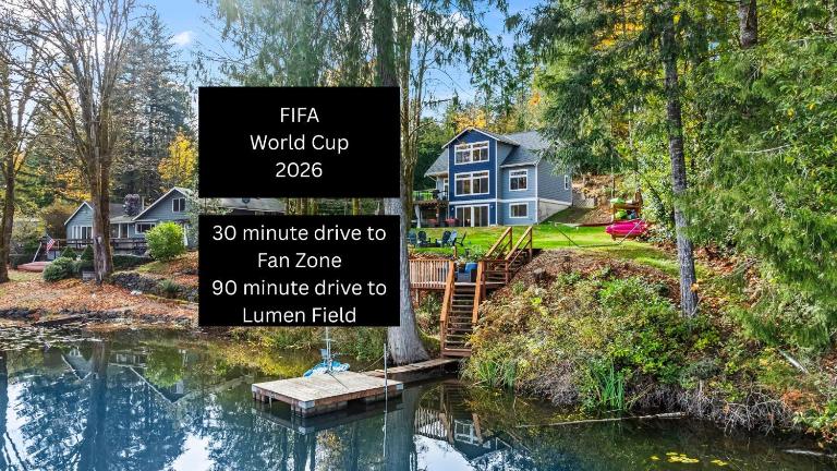 Woodland Escape on Mission Lake-Worldcup Fan Zone 30 min drive - B&B Bremerton