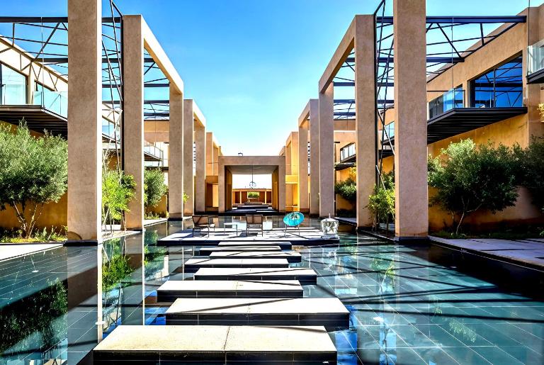 Duplex Premium 3 Suites, Style Villa, Terrasse & Accès direct piscine, Oliver Palm Resort Marrakech - B&B Marrakesh
