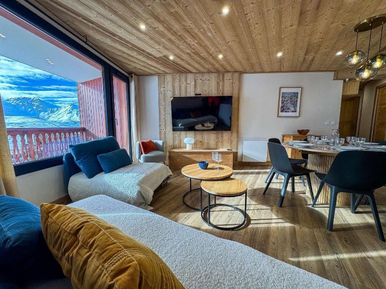 Appartement lumineux Val Thorens - 6 pers, calme, parking - FR-1-637-81 - Bed and Breakfast Val Thorens