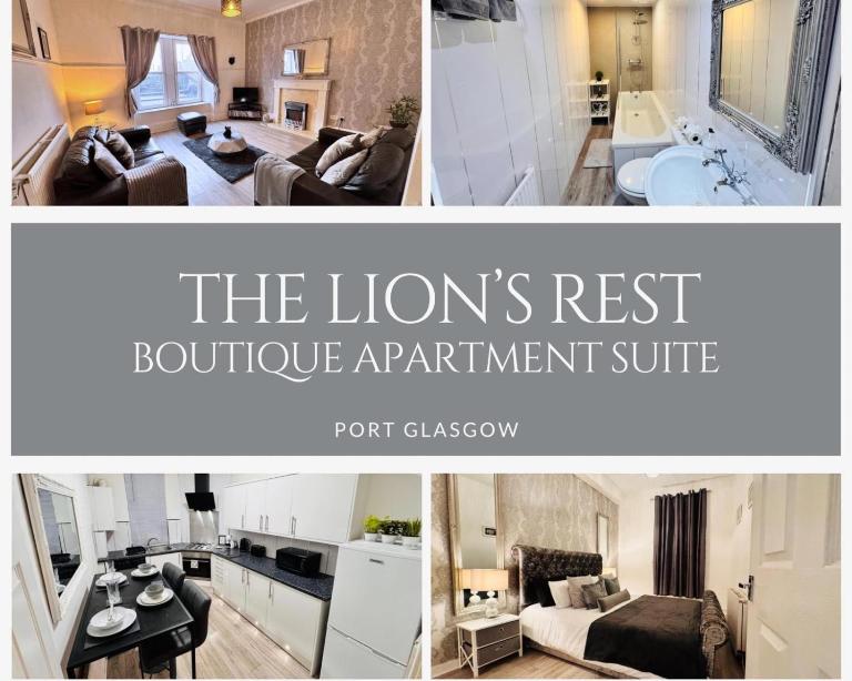 THE LION’S REST - BOUTIQUE APARTMENT SUITE. - B&B Port Glasgow