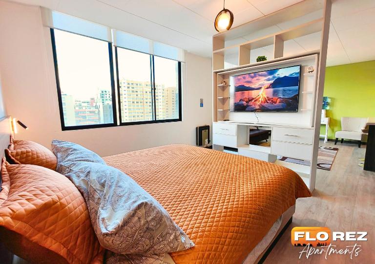 FLOREZ APT13 - Moderno con hermosas vistas con Calefacción - B&B La Paz