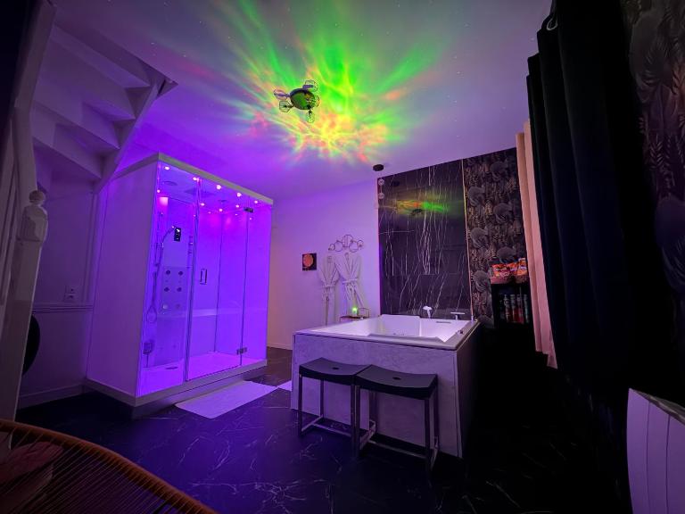 Suite 90m2 avec Jacuzzi jardin Proche Paris CDG - B&B Livry-Gargan