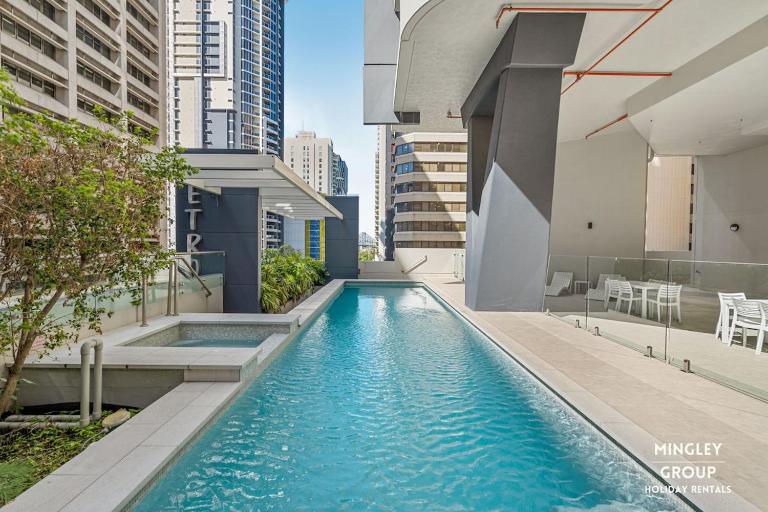 Modern 2B Apt with Spa in Brisbane City Centre - B&B Brisbane