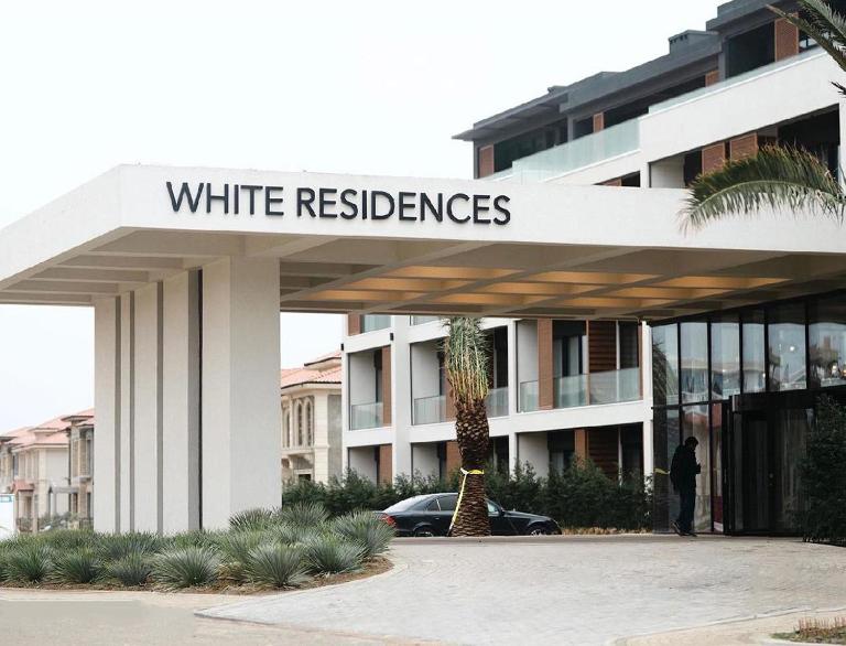 Seabreeze Baku White Residence terrace, studio apartment - B&B Nardaran