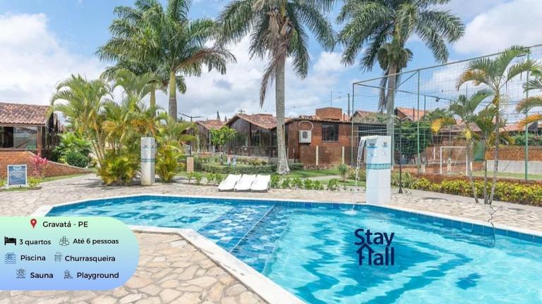 Casa 3Qt Gravatá • Piscina no Cond.-Churrasq SH136 - B&B Gravatá