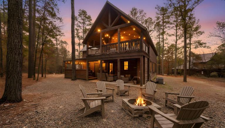 Amazing Views Hot Tub Fire Pit Dog Friendly - B&B Broken Bow