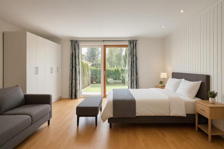 1 BR Apt Oslo, Garden, Terrace, Free Parking, - Chambres d'hôtes Oslo