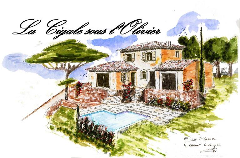 la cigale sous l'olivier - Ferienwohnung Le Castellet