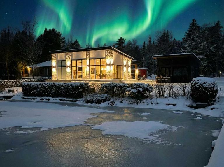 Spa & Comfort - Chalet KG Petit lac Lambton - Ferienwohnung Lambton
