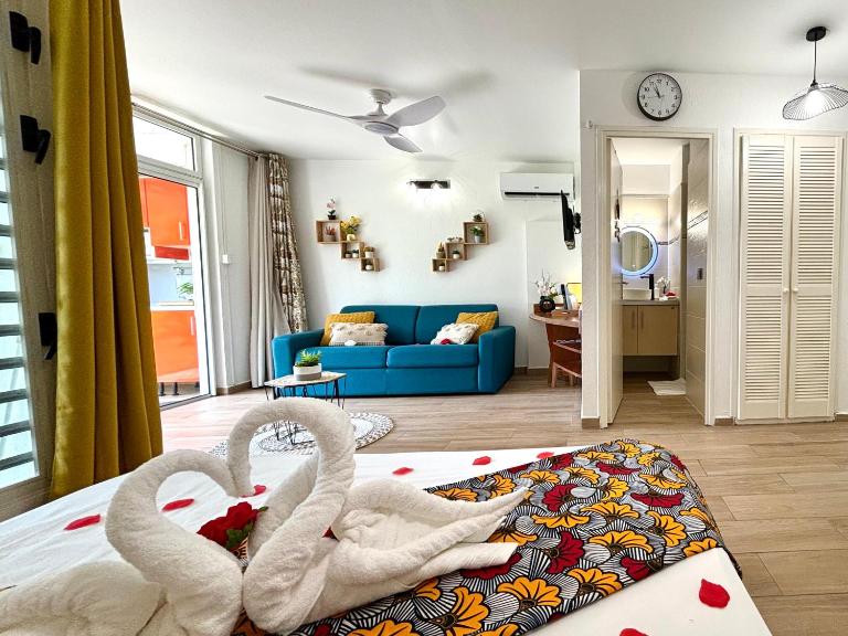 Saranah Beach Resort - Wifi, Plage, Netflix, Jeux de société - Bed and Breakfast Grand-Bourg