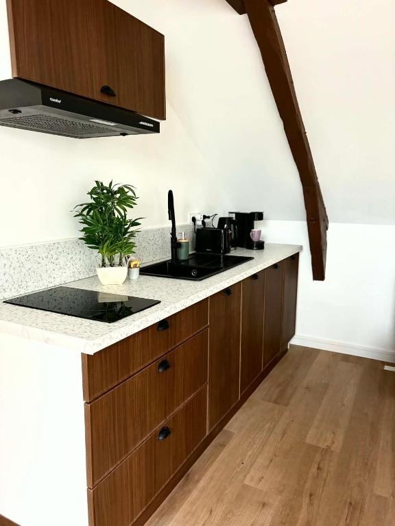 La Mansarde - Appartement cosy de 2 chambres - B&B Montluçon