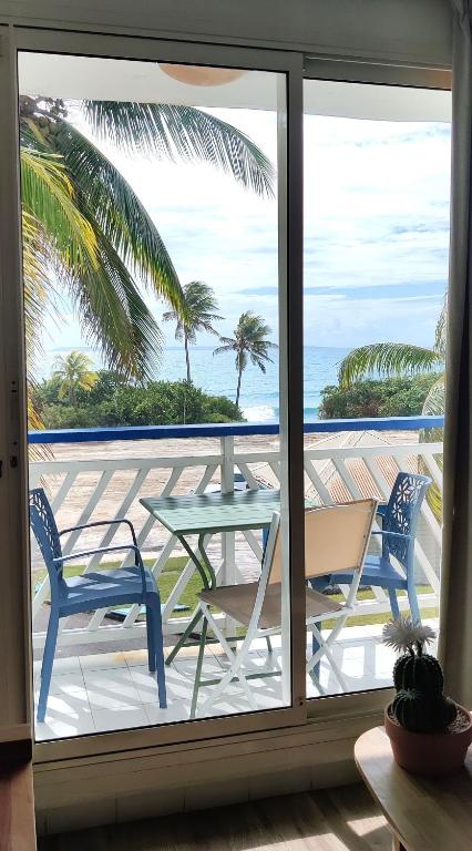 Mango Paradise - Studio avec splendide vue mer, lever et coucher de soleil ! - B&B Saint-François