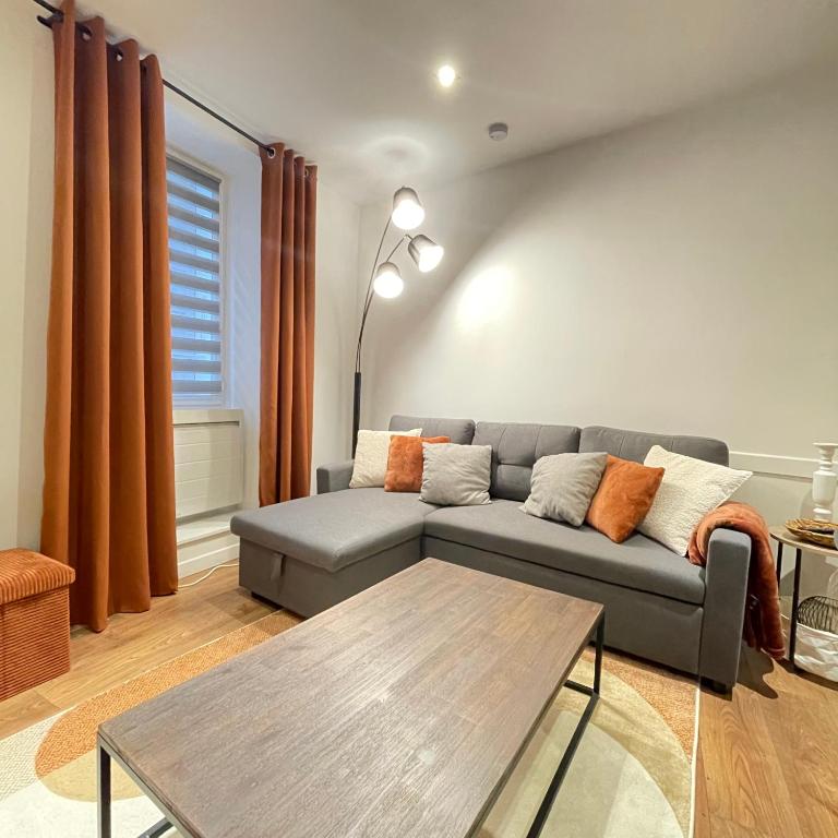 Les 2 Marmottes - Appartement Cosy Hyper Centre Evian - B&B Évian-les-Bains