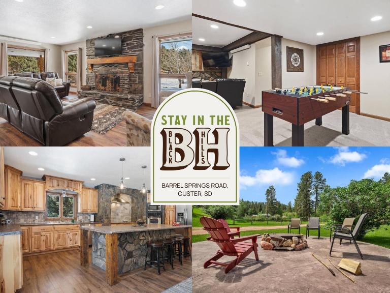 Secluded Stay in a Wonderful Creekside Getaway - B&B Custer