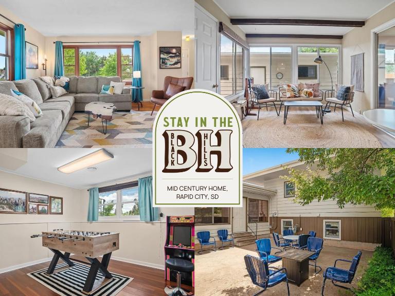 Mid-Century Magic - HUGE Space - B&B Rapid City