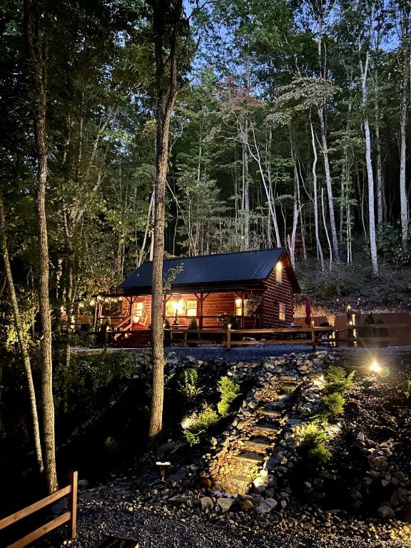 Starry Nights Luxury Cabin w Hot Tub Pet Friendly - Ferienwohnung Elizabethton