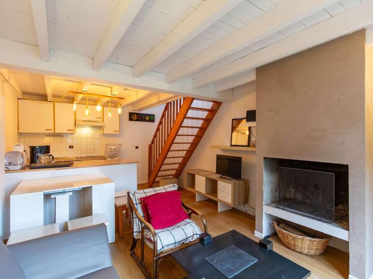 Charmant T3 Duplex 5 pers. au calme avec terrasse privative - FR-1-402-149 - Ferienwohnung Viella