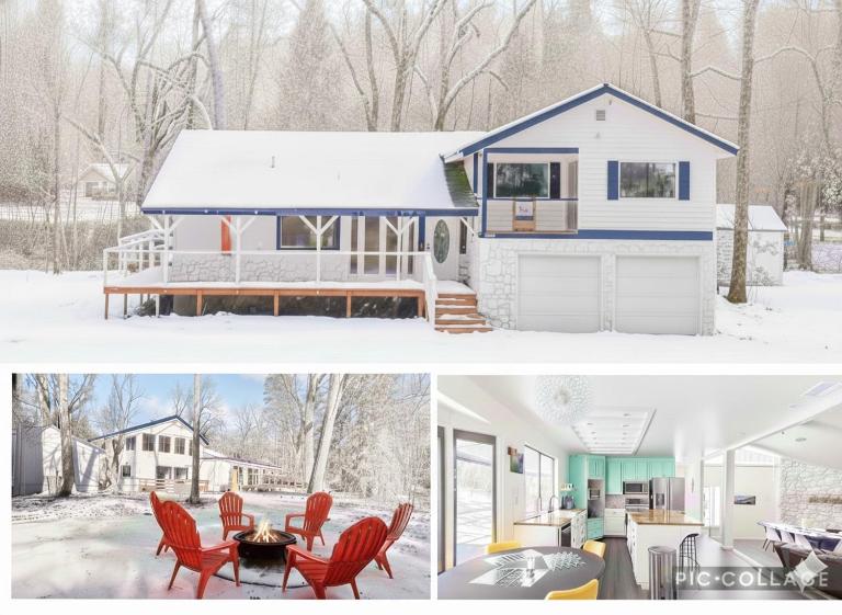 Modern LakeHouse Sleeps 20 Hot Tub/Games/Fire Pit - Ferienwohnung Oakhurst