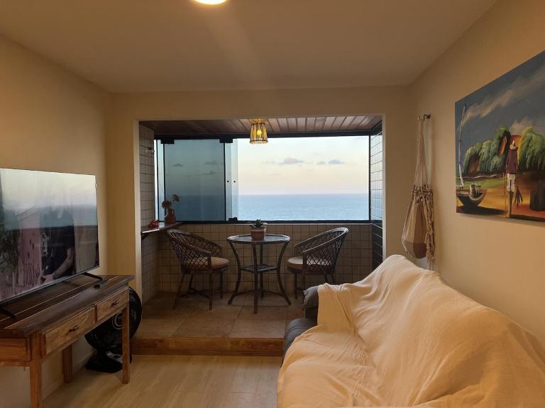 Ocean View PontaNegra - Pool, AC, WiFi & 2 Beds - B&B Natal